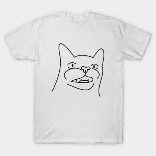 Surprised Funny Cat T-Shirt